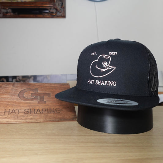 ALL BLACK GT COWBOY HAT CAP